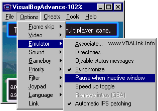 vba link pause inactive